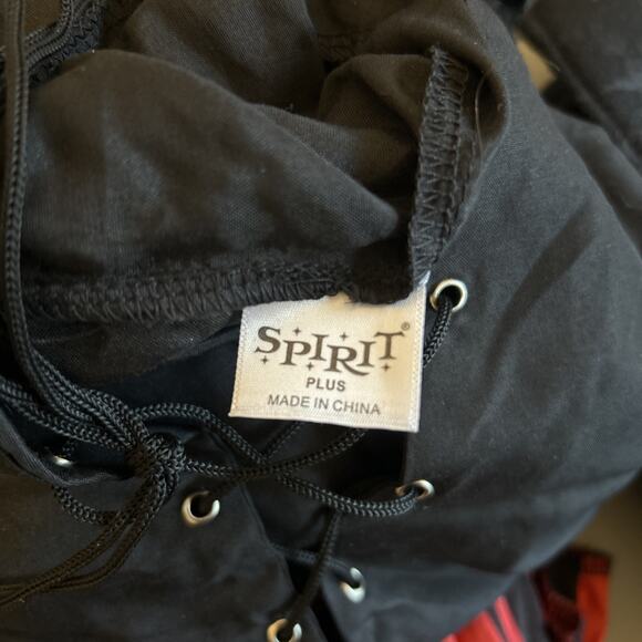 Pirate Pillager Spirit Halloween Men’s Costume Adult Plus Size Black Red - Picture 8 of 8